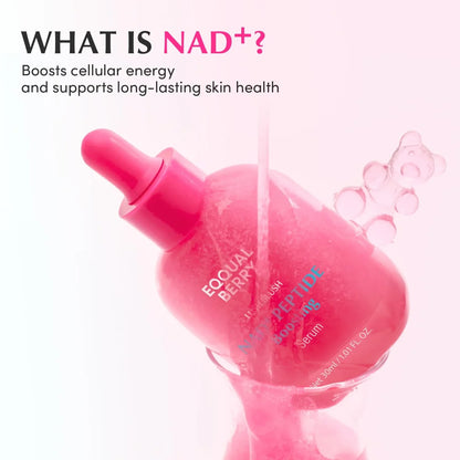 EQQUALBERRY - Lush Blush NAD+ Peptide Boosting Serum (30 ml)